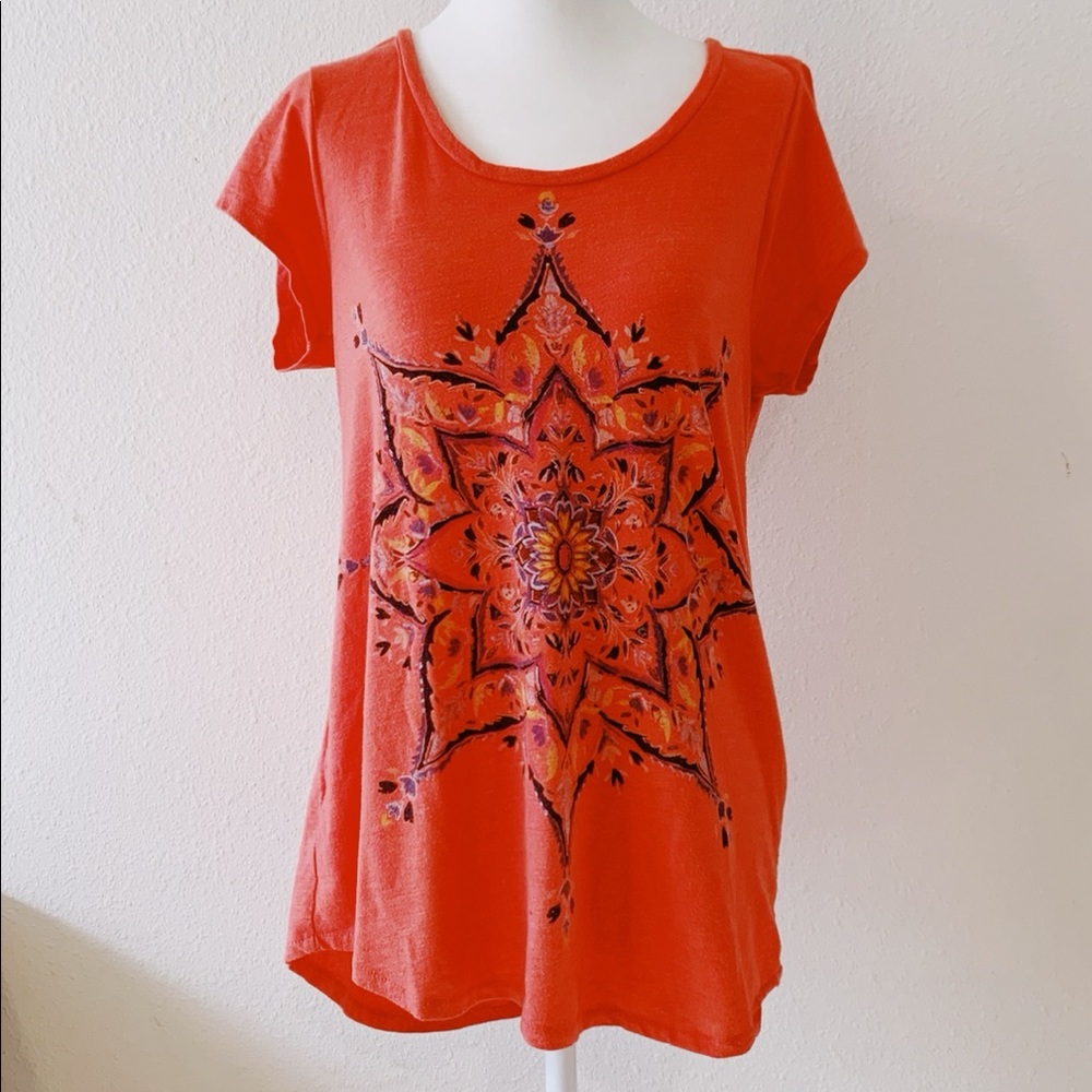 Lucky Brand Orange Shirt